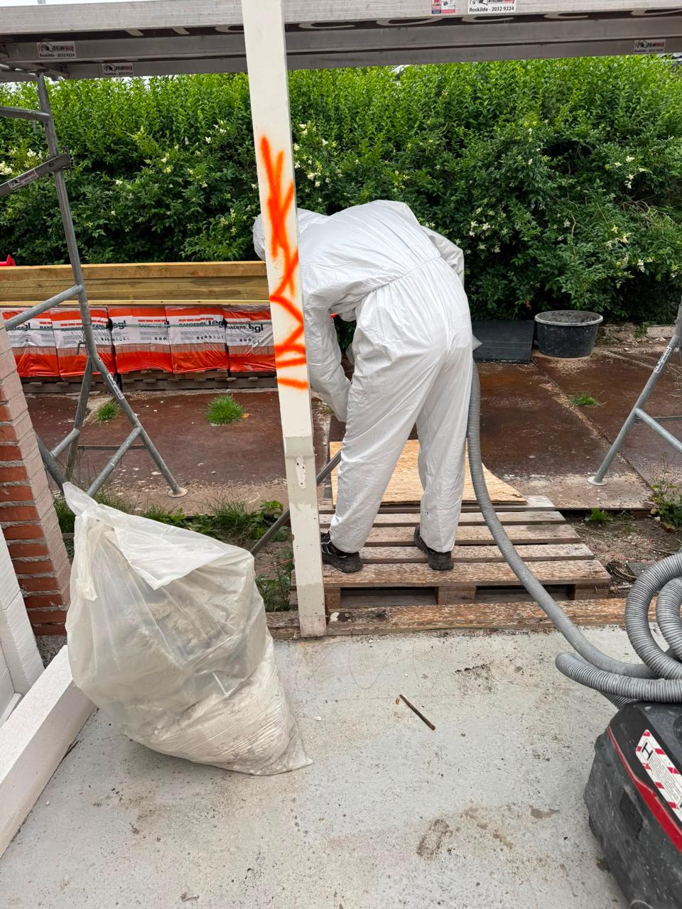 Asbestsanering på Amager